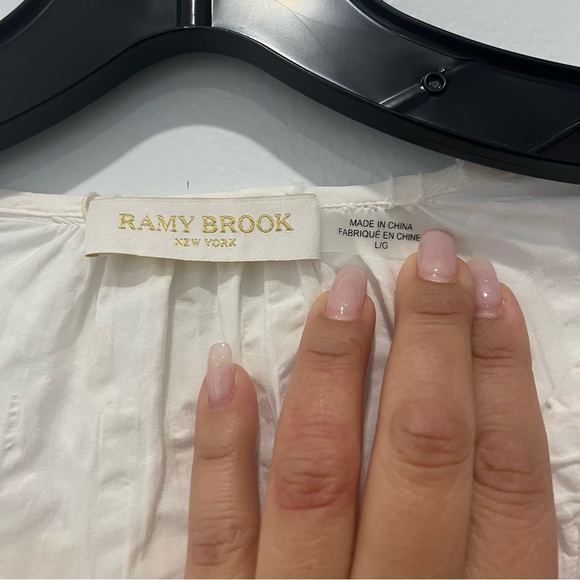 NWT Ramy Brooke Kyle Ivory Size L - Picture 7 of 11